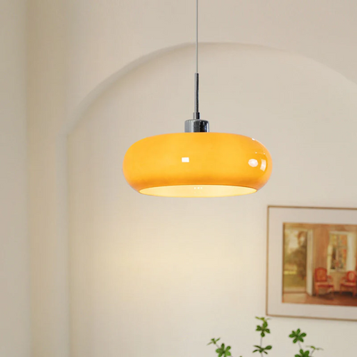Moderne Rund LED Pendellampe - RadianceOrb | Luvikno