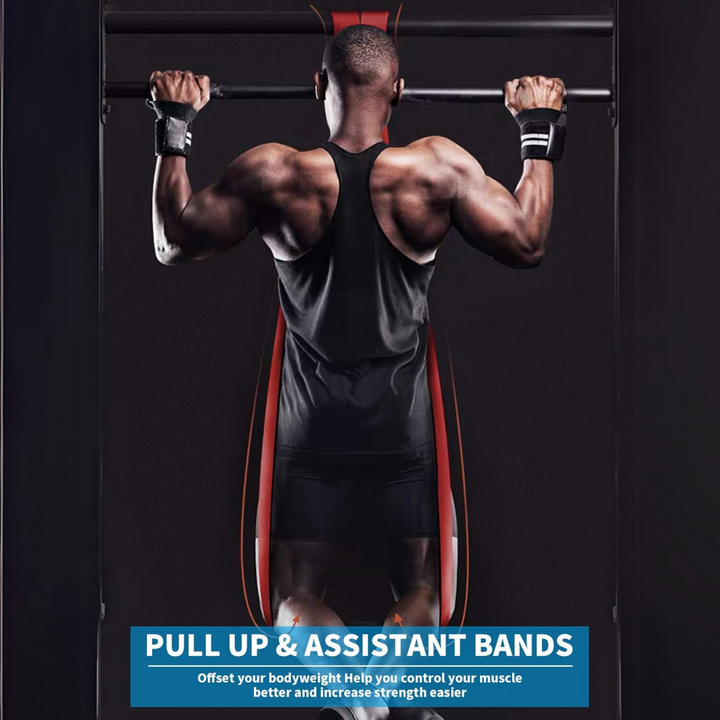 ResistForce - Sett med Pull-Up Hjelpebånd Luvikno