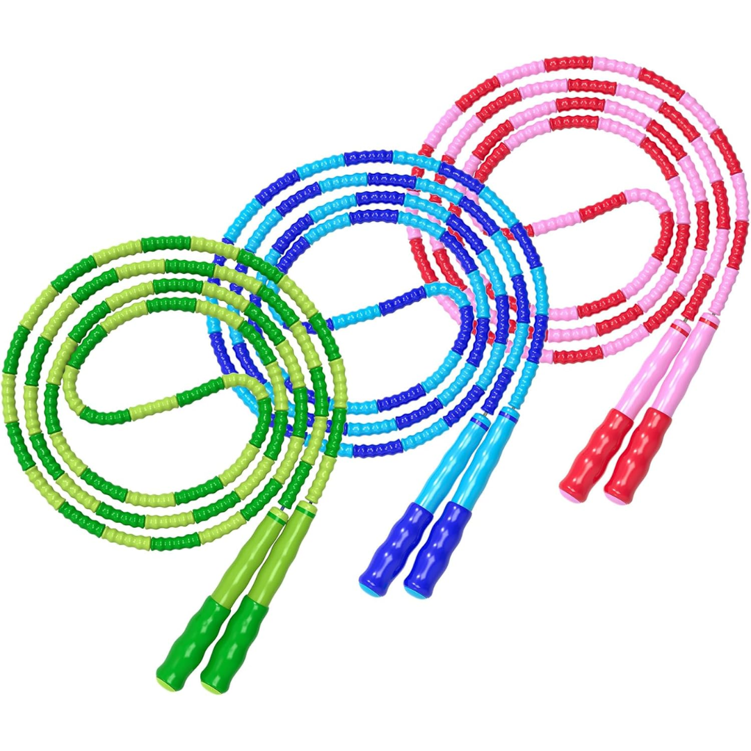 FlexiRope – Justerbar Perle Hoppetau for Fitness Luvikno