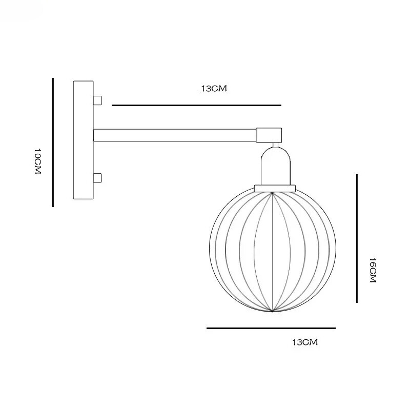 LightCrown Vegglampe - Slank Moderne Belysning Luvikno