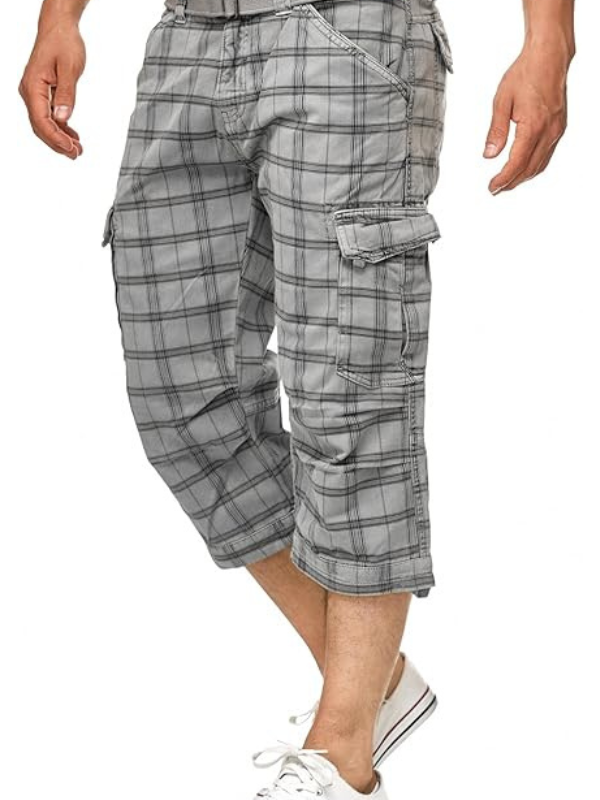 Luvik | ruudulliset Cargo shortsit