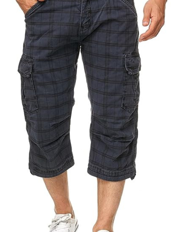 Luvik | ruudulliset Cargo shortsit