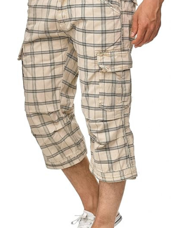 Luvik | ruudulliset Cargo shortsit