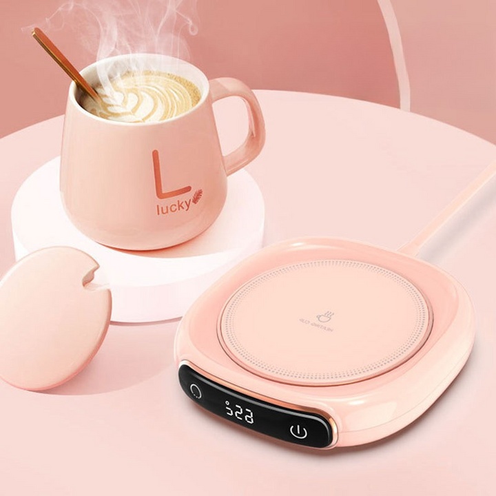 MugMate USB Drikkvarmer – Alltid varm kaffe eller te | Luvikno