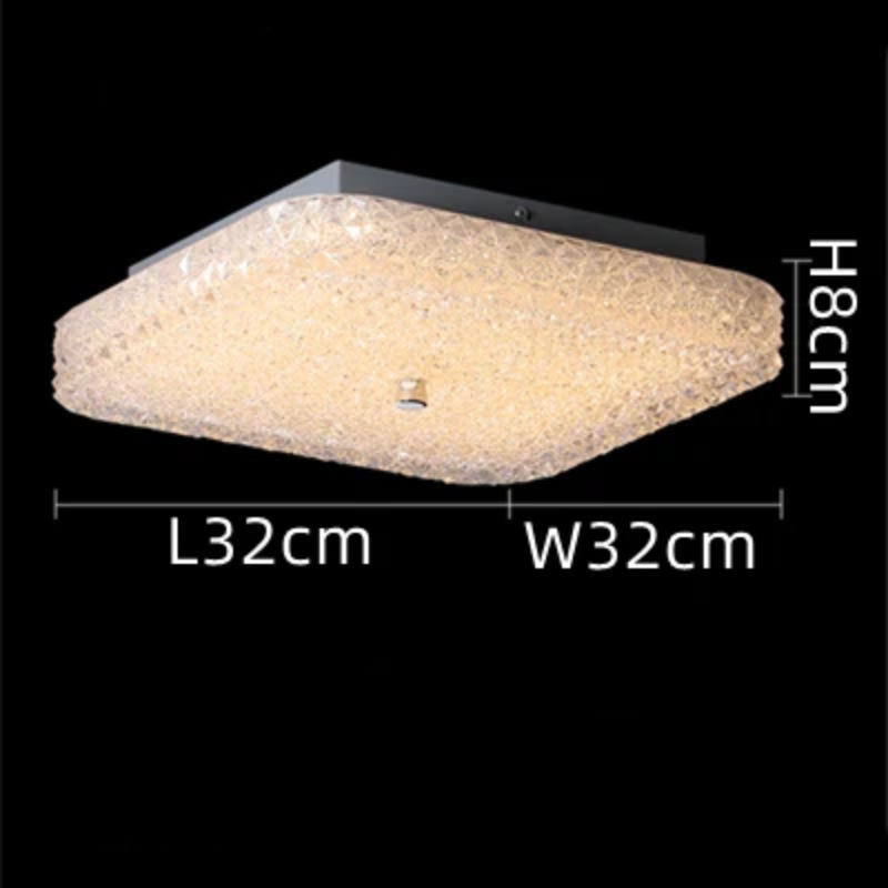 Elegant LED Kronelys – Moderne Taklampe med Krystall for Stue og Soverom | Luvikno