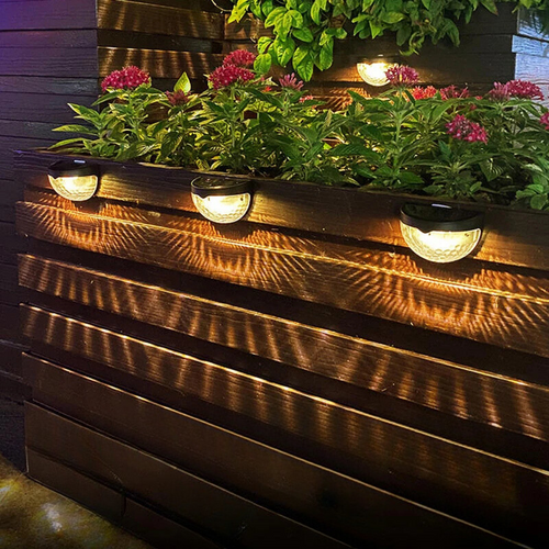 Solar Step Wall Light | Luvikno