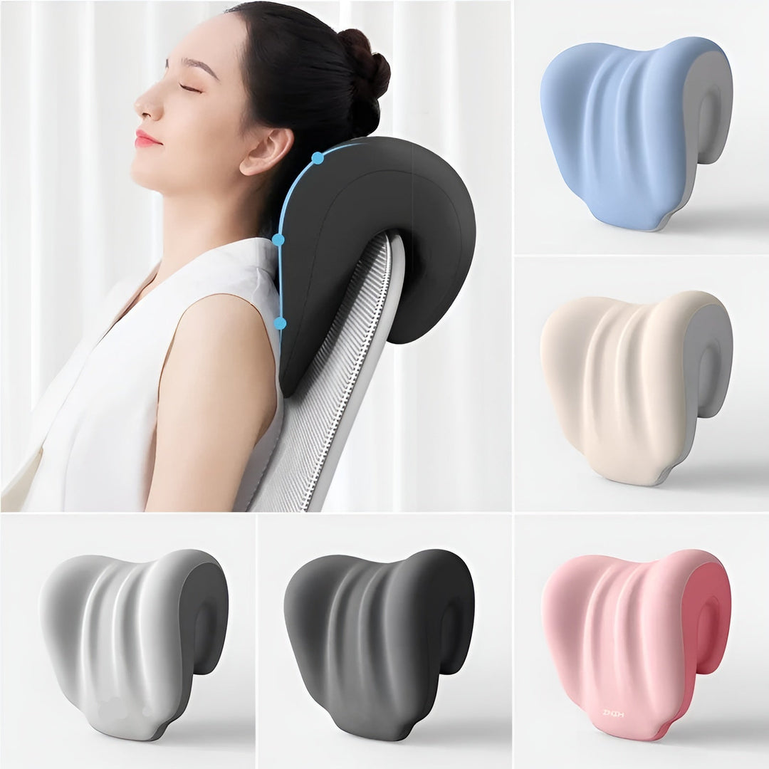 Ergonomisk Nakkepute – Komfortabel Hode- og Nakkebeskyttelse | Ideell for Avslapning | Luvikno