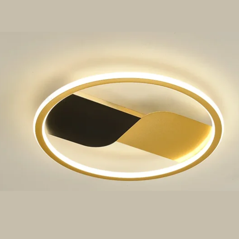 Moderne LED taklampe med rundt design – Dimmbar for soverom og stue | Luvikno