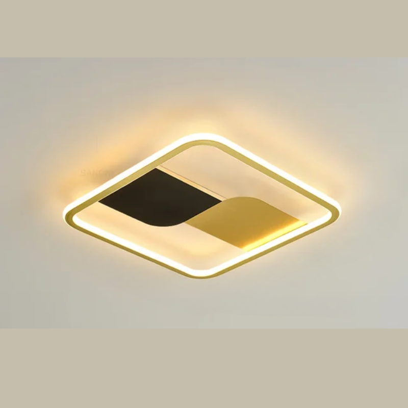 Moderne LED taklampe med rundt design – Dimmbar for soverom og stue | Luvikno