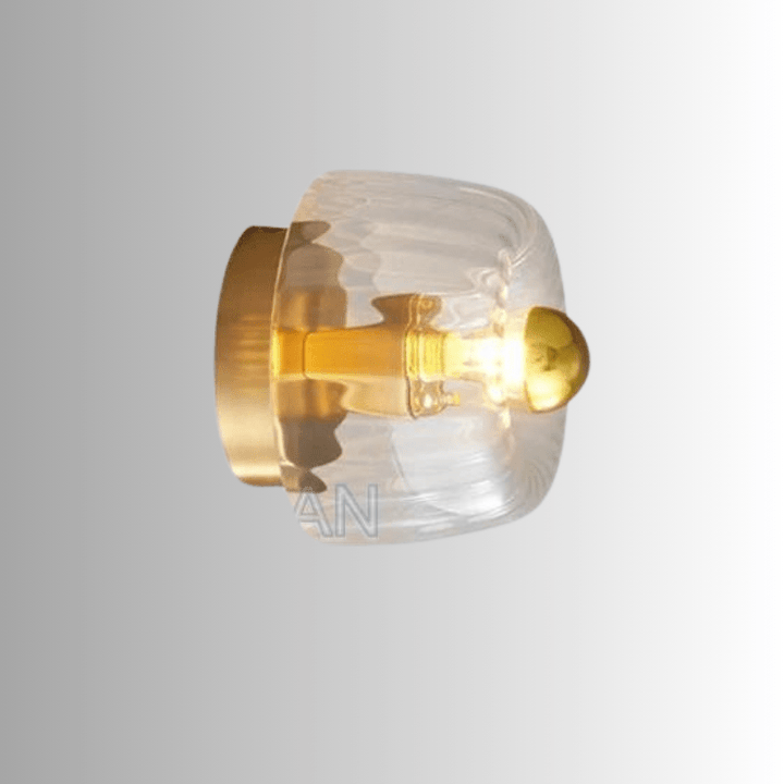 Skandinavisk Bauhaus Vegglampe Luvikno