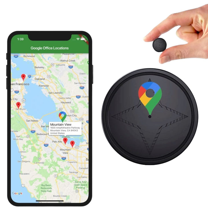 GPS Tracker for Vehicles with Magnetic Mount Bil Tracker Enhet Luvikno