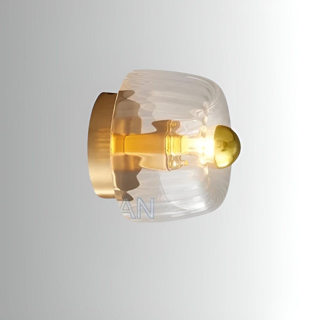 Luvikno | ScandiElegance Vegglampe – Moderne Glassbelysning med Bauhaus-sjarm