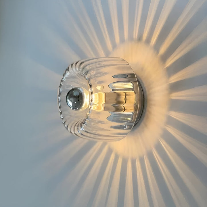 Luvikno | ScandiElegance Vegglampe – Moderne Glassbelysning med Bauhaus-sjarm