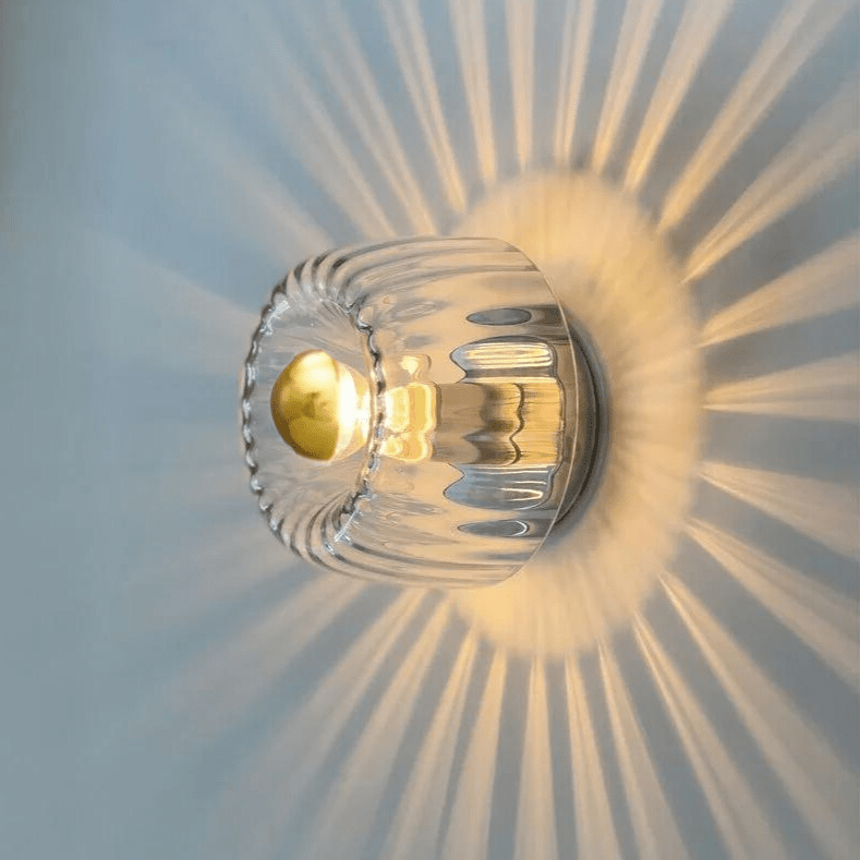 Skandinavisk Bauhaus Vegglampe Luvikno