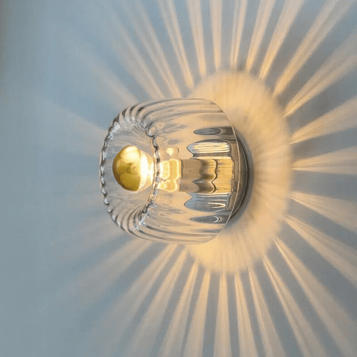 Skandinavisk Bauhaus Vegglampe Luvikno