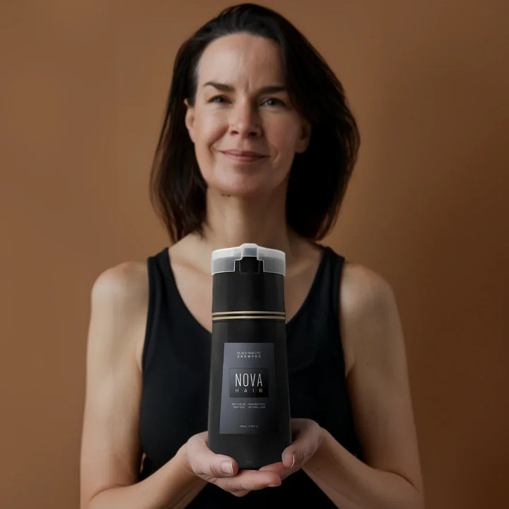 Luvikno | NovaHair Instant Dye Shampoo – Rask fargeoppfriskning for håret