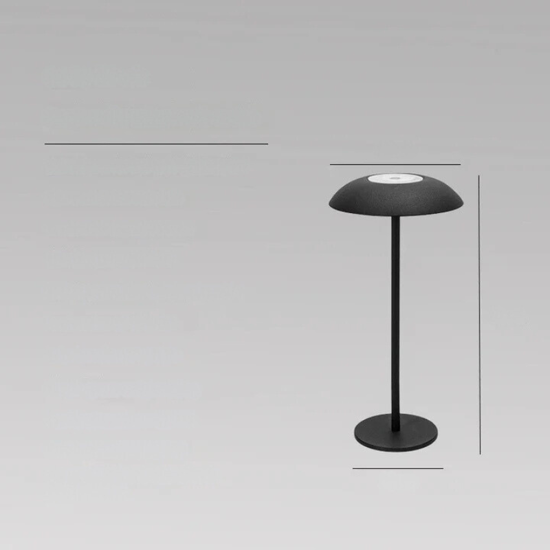 WarmTouch - Trådlampe med oppladbar funksjon og berøringskontroll Luvikno