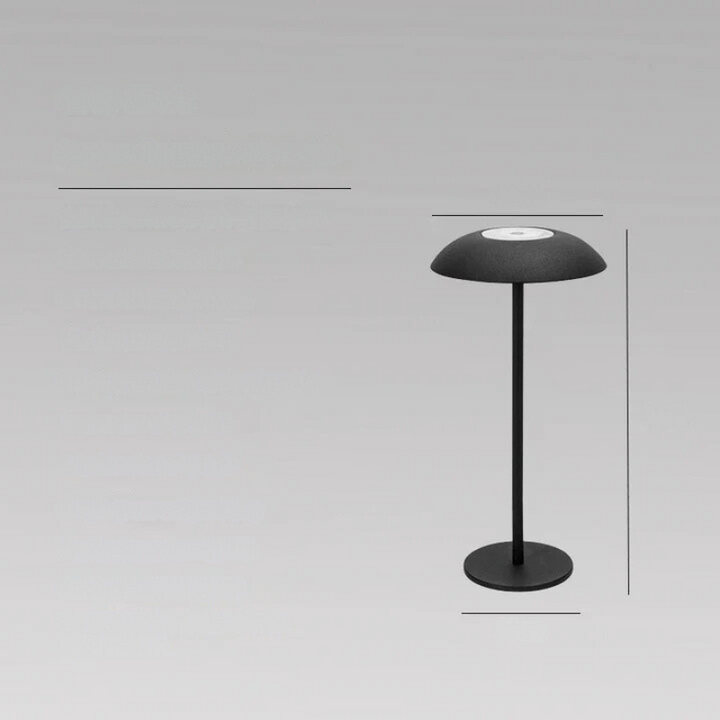 WarmTouch - Trådlampe med oppladbar funksjon og berøringskontroll Luvikno