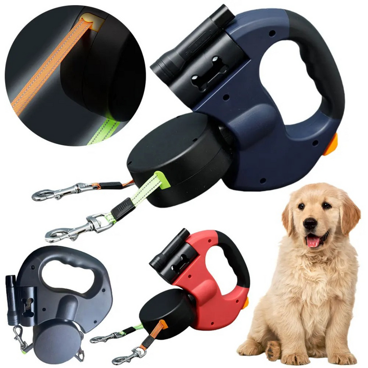 Tangle Free Dual Dog Leash Luvikno