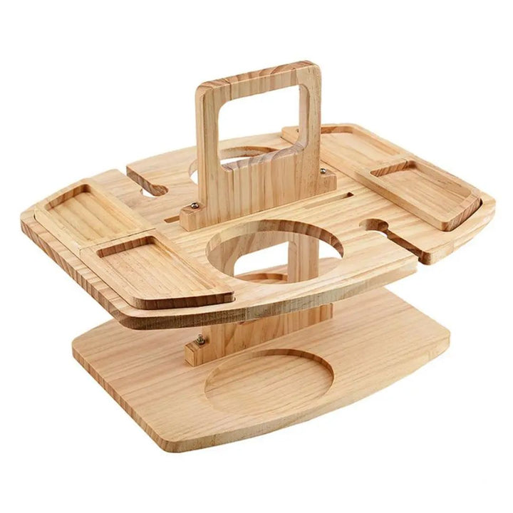 WineFold Bord - Elegant Tresammenleggbord for Vin Luvikno