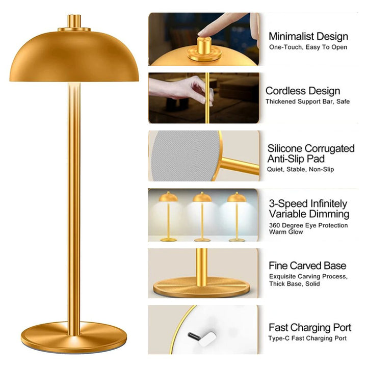 Gaile Creative Mushroom Lamp | Luvikno