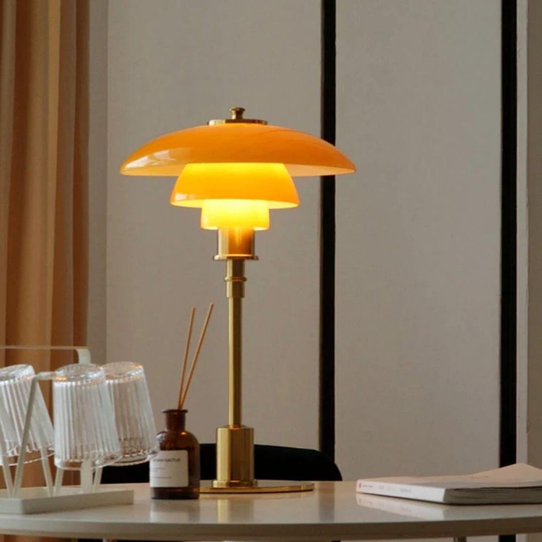 Leila Designer Nordic LED Bordlampe | Luvikno
