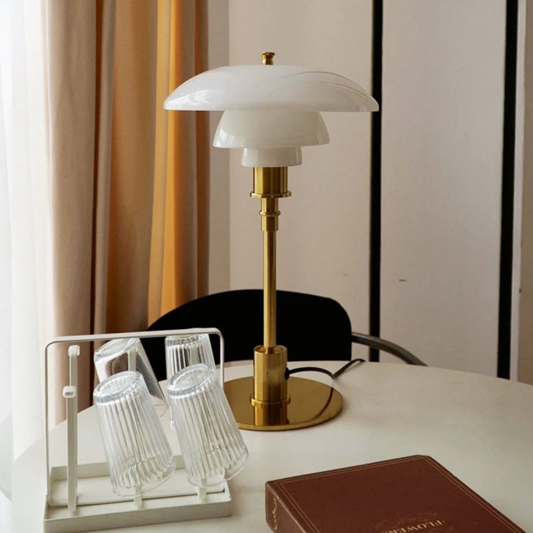 Leila Designer Nordic LED Bordlampe | Luvikno