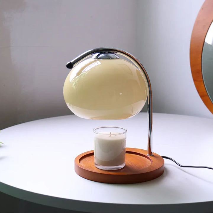 Alyssa Retro Glass Table Lamp | Luvikno