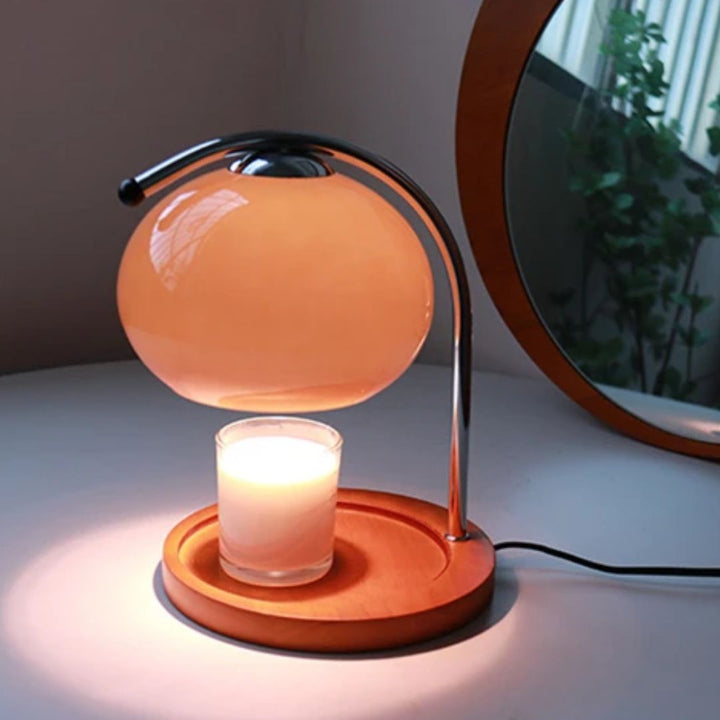 Alyssa Retro Glass Table Lamp | Luvikno