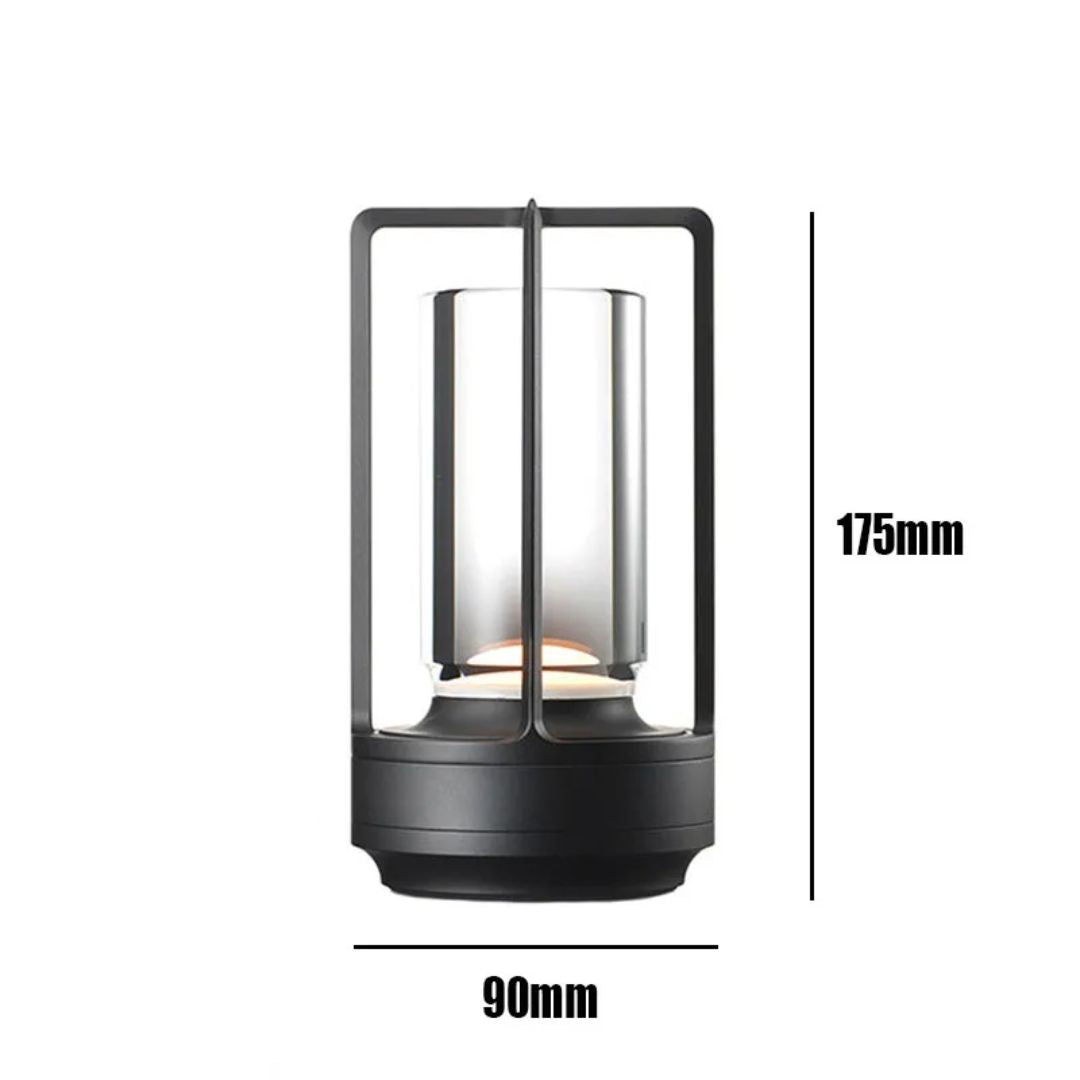 Clary LED Trådløs Retro Metall Bar Skrivebord Lampe | Luvikno