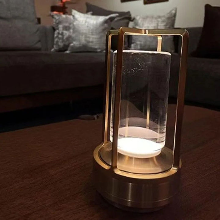 Clary LED Trådløs Retro Metall Bar Skrivebord Lampe | Luvikno