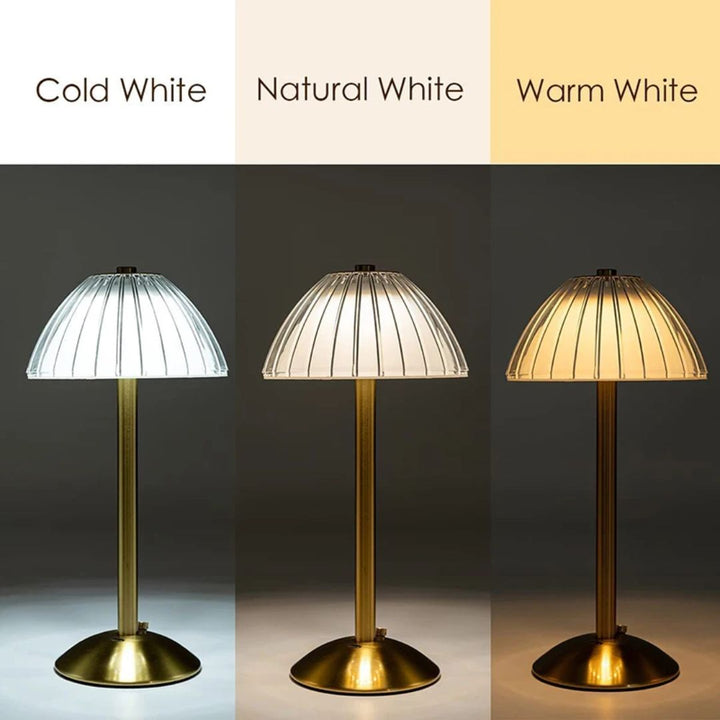 Karina GlowDesk – Retro Oppladbar Skrivebordslampe Luvikno