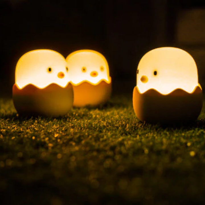 CozyChick Nattlampe – Søt Barne Lampe for Soverommet Luvikno