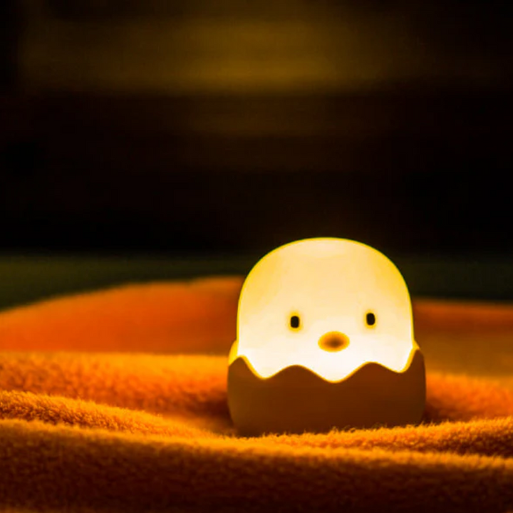 CozyChick Nattlampe – Søt Barne Lampe for Soverommet Luvikno