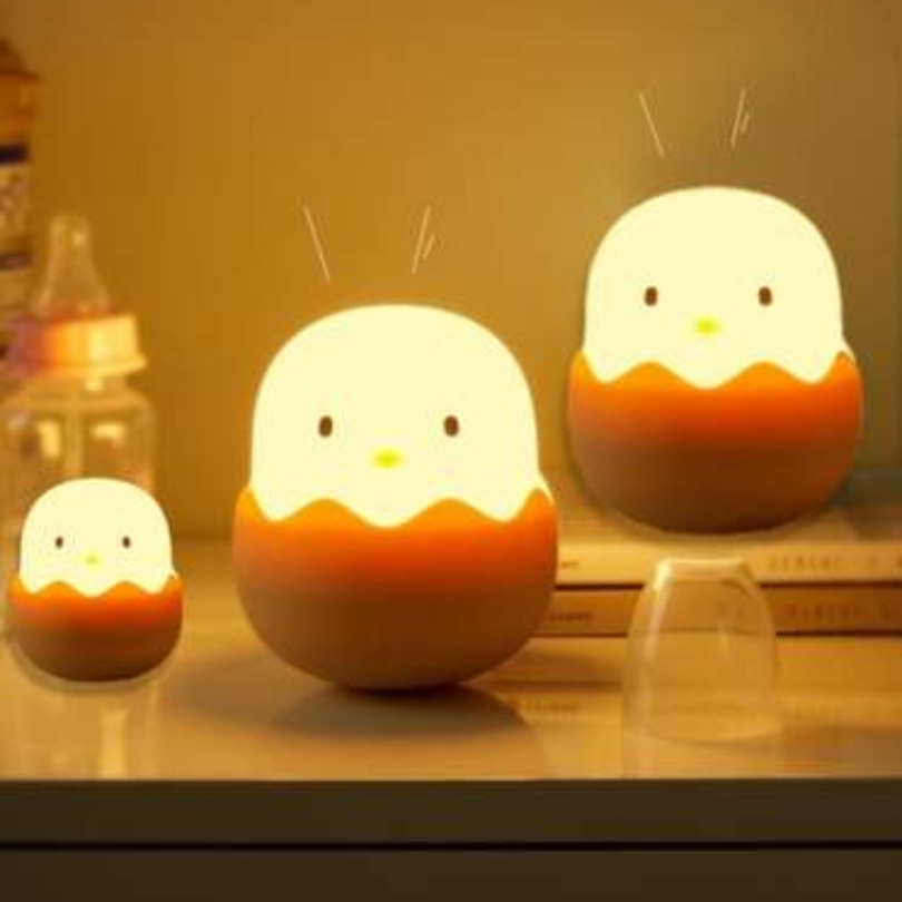 CozyChick Nattlampe – Søt Barne Lampe for Soverommet Luvikno