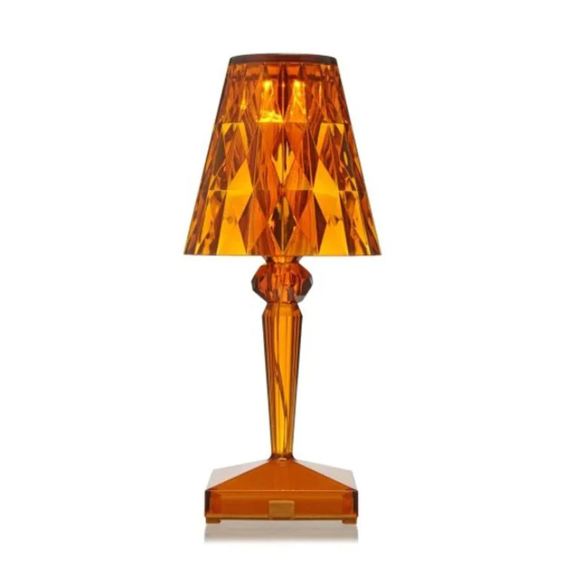 Chic bordlampe med krystalldesign - CrystalLuxe | Luvikno