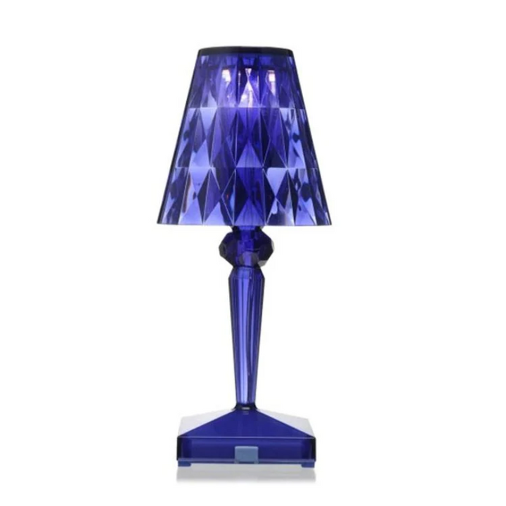Chic bordlampe med krystalldesign - CrystalLuxe | Luvikno