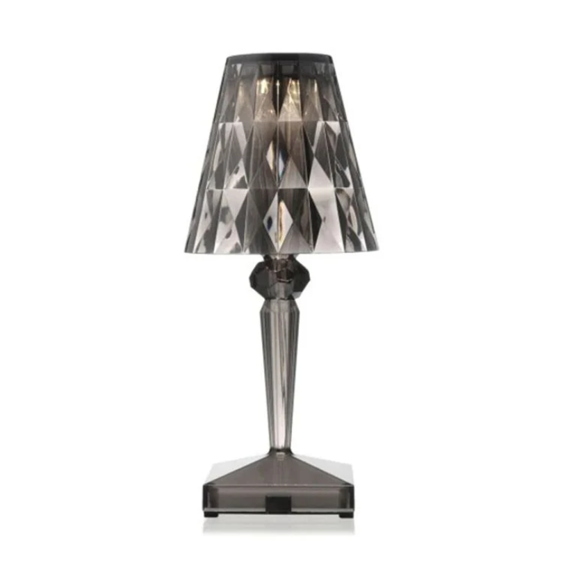 Chic bordlampe med krystalldesign - CrystalLuxe | Luvikno