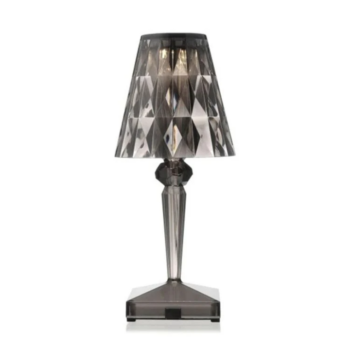 Chic bordlampe med krystalldesign - CrystalLuxe | Luvikno