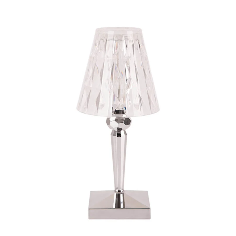 Chic bordlampe med krystalldesign - CrystalLuxe | Luvikno