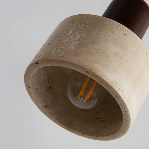 TranquilGlow - Elegant Wabi-Sabi Taklampe Luvikno