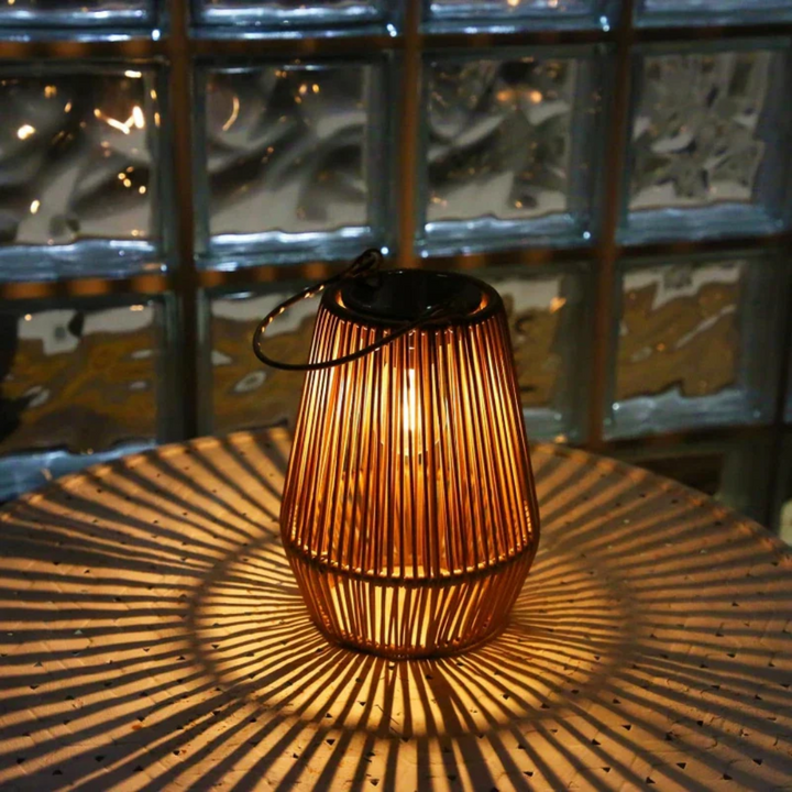 Håndvevd Vanntett Solhage Lampe - SunWeave | Luvikno