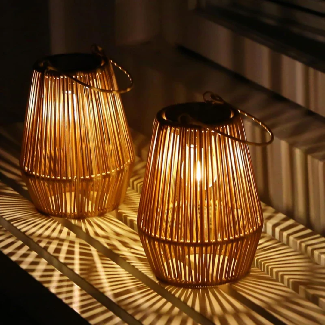 Håndvevd Vanntett Solhage Lampe - SunWeave | Luvikno