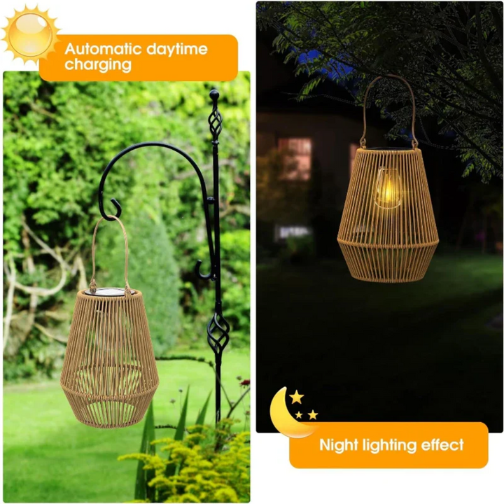 Håndvevd Vanntett Solhage Lampe - SunWeave | Luvikno