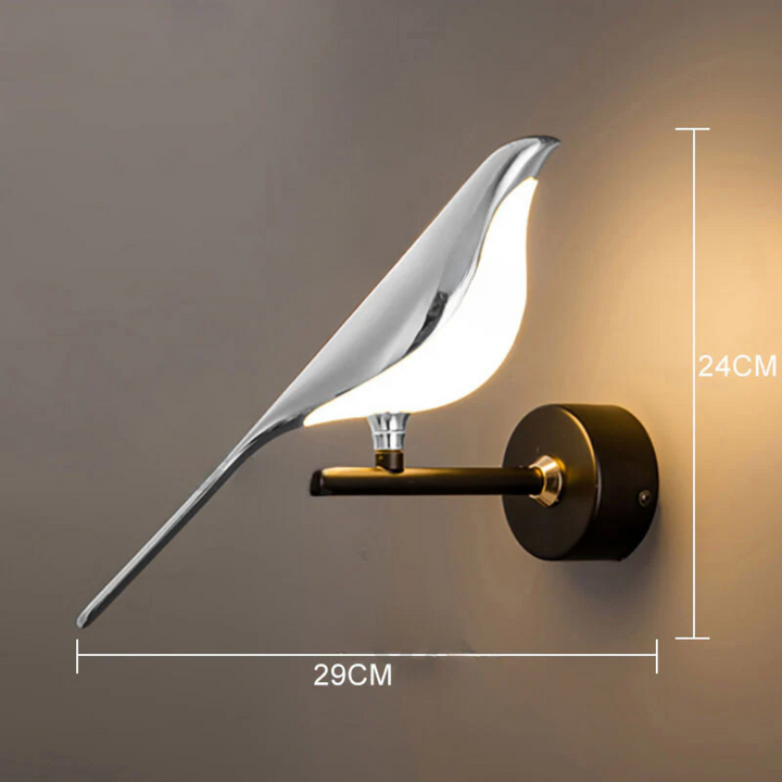 Roterende LED Vegglampe - LuminaBird | Luvikno