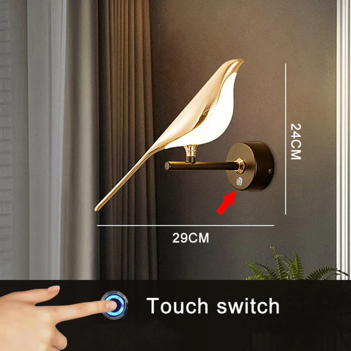Roterende LED Vegglampe - LuminaBird | Luvikno