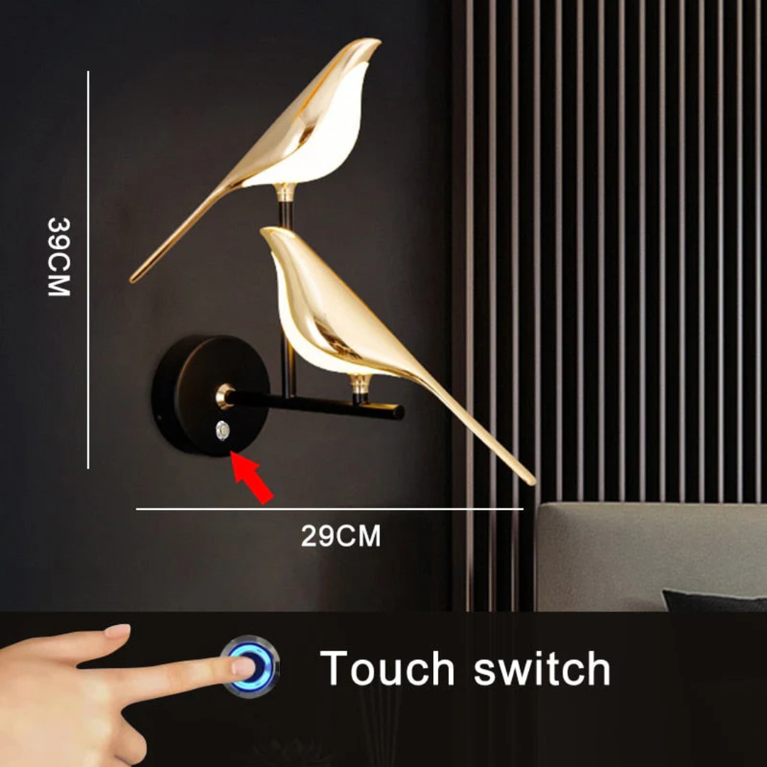 Roterende LED Vegglampe - LuminaBird | Luvikno