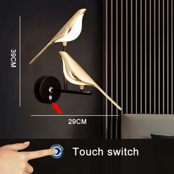 Roterende LED Vegglampe - LuminaBird | Luvikno