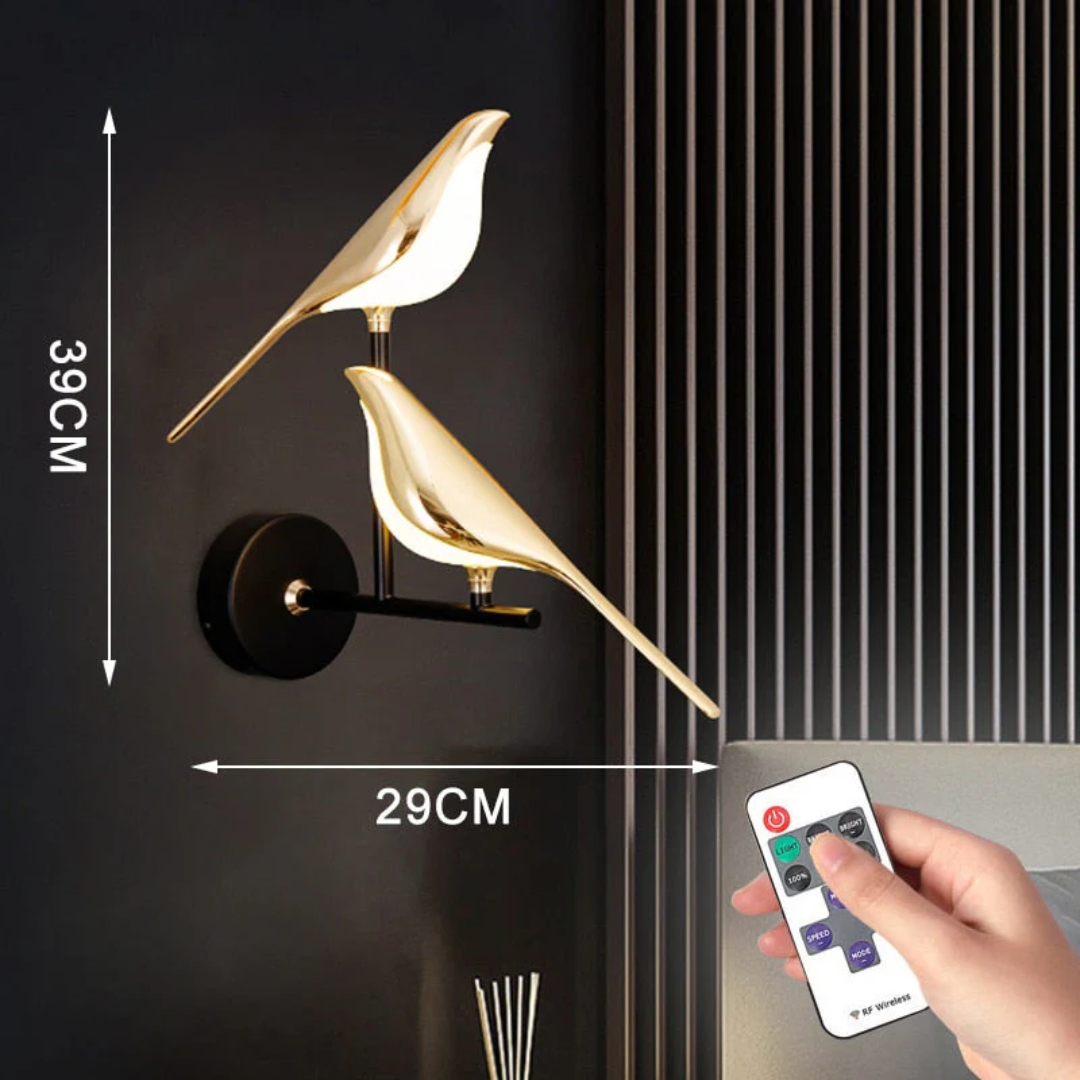 Roterende LED Vegglampe - LuminaBird | Luvikno
