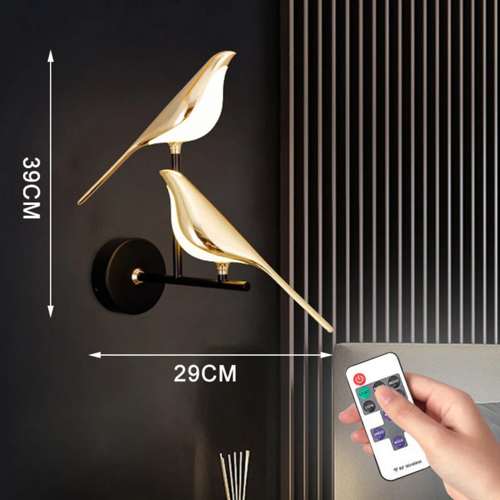 Roterende LED Vegglampe - LuminaBird | Luvikno